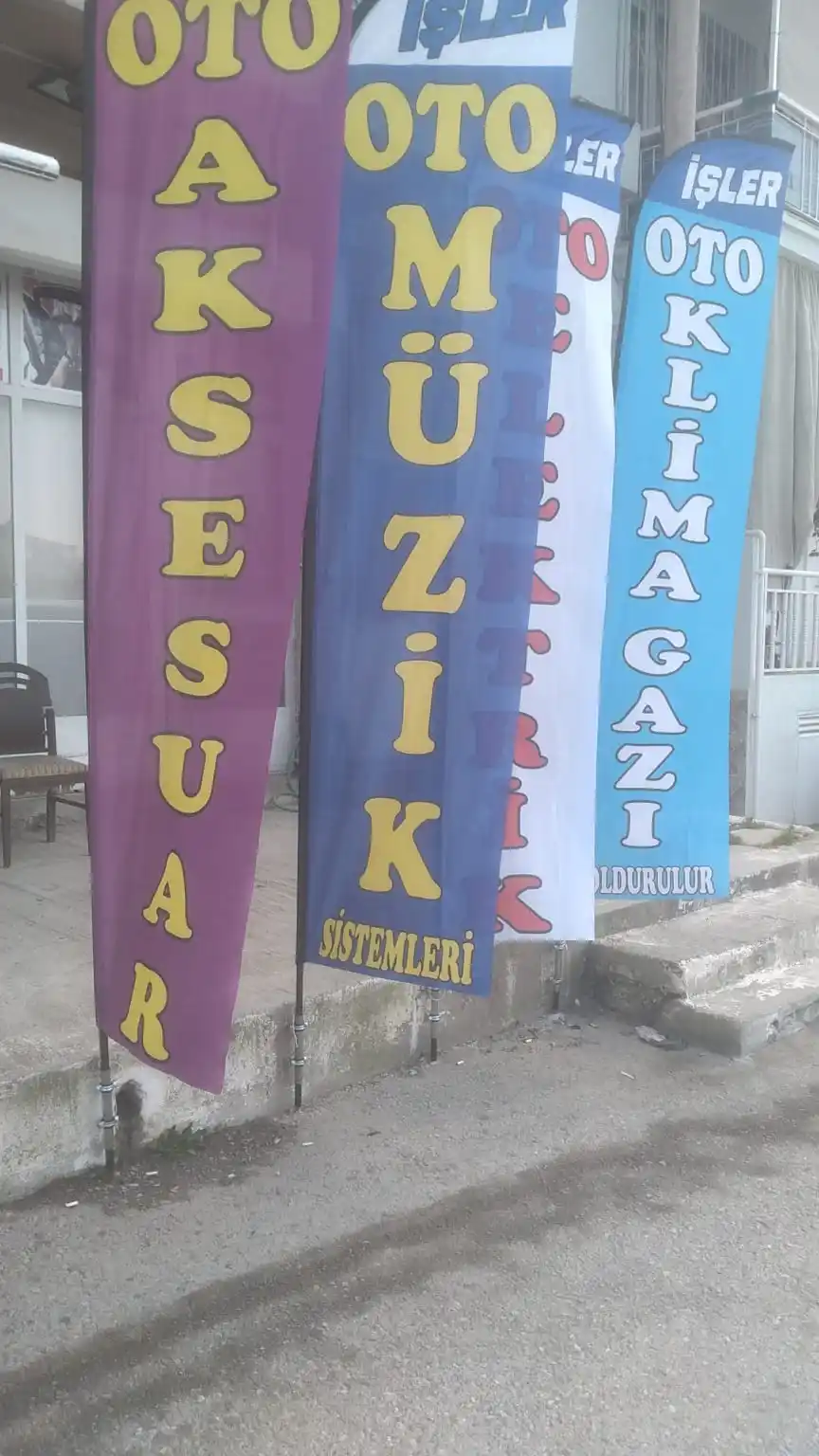 Oto Aksesuarcı Yelken Bayrağı-2